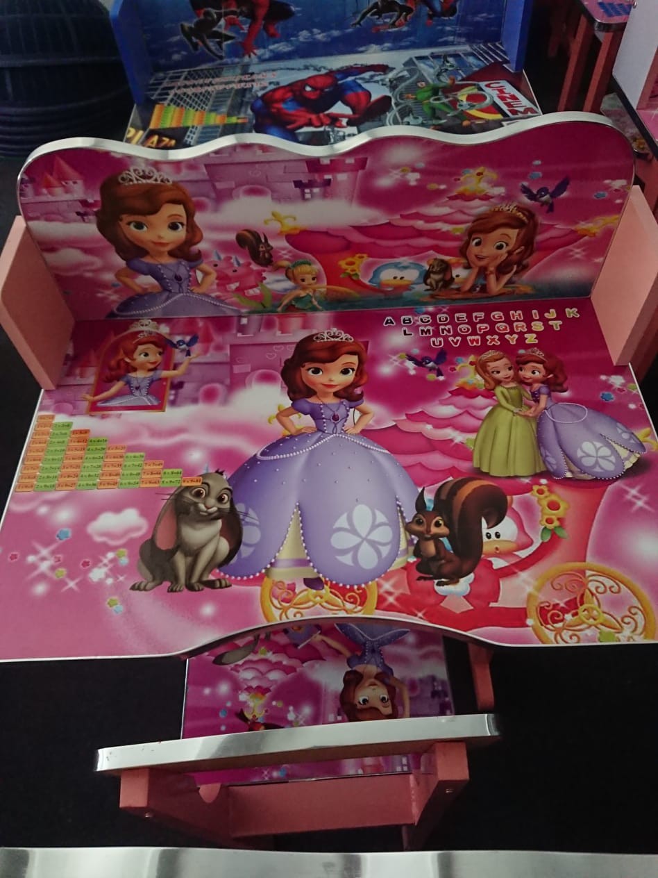 Kids Baby Children Study Table and Chair