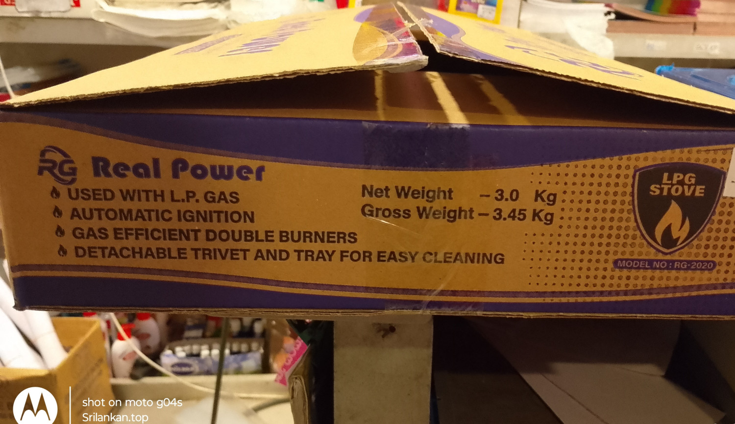 Real Power Two Burner Infrared Gas Cooker