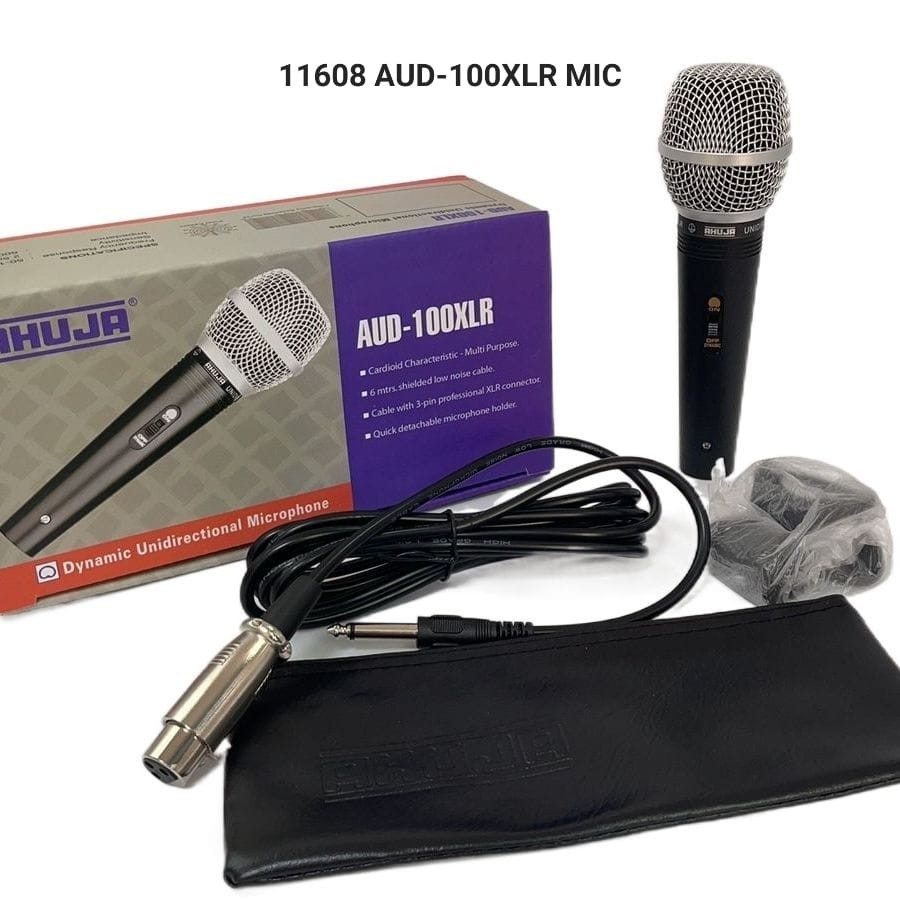 AHUJA AUD 100XLR AUD-100XLR Professional Dynamic