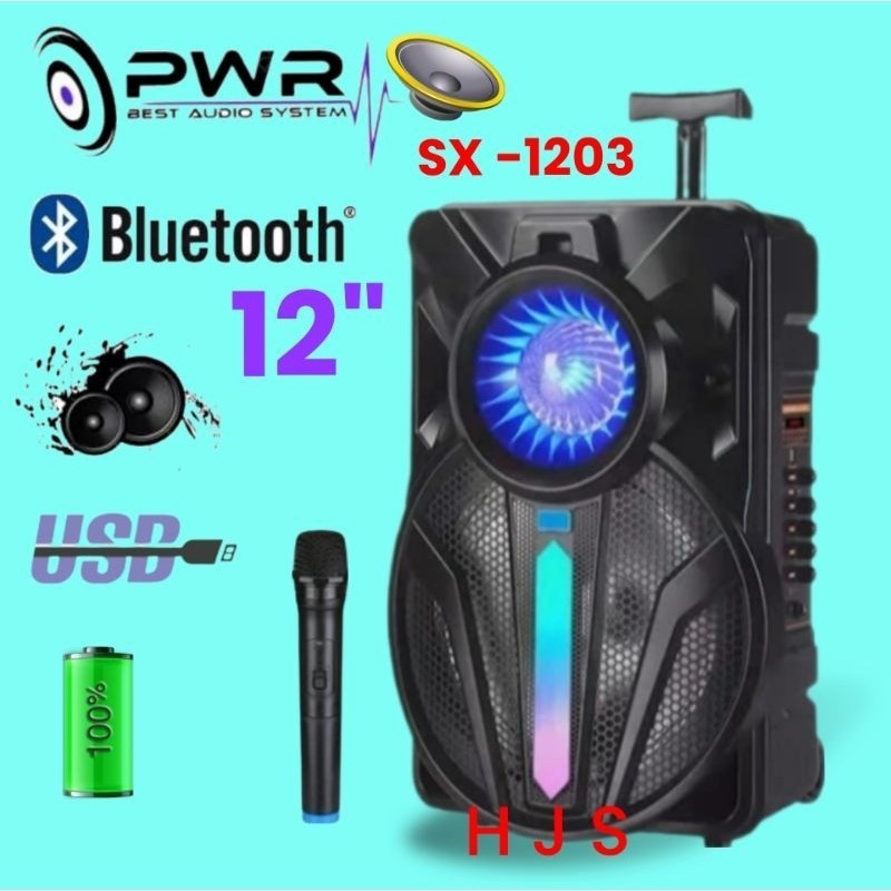 TROLLEY SPEAKER PORTABLE SX-1202