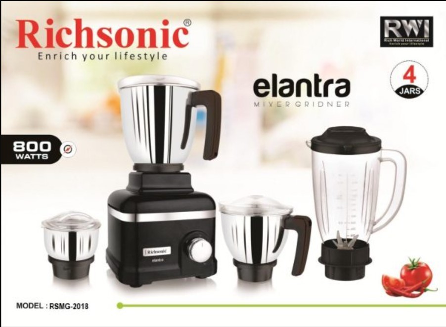 Richsonic Mixer Grinder- 4Jars
